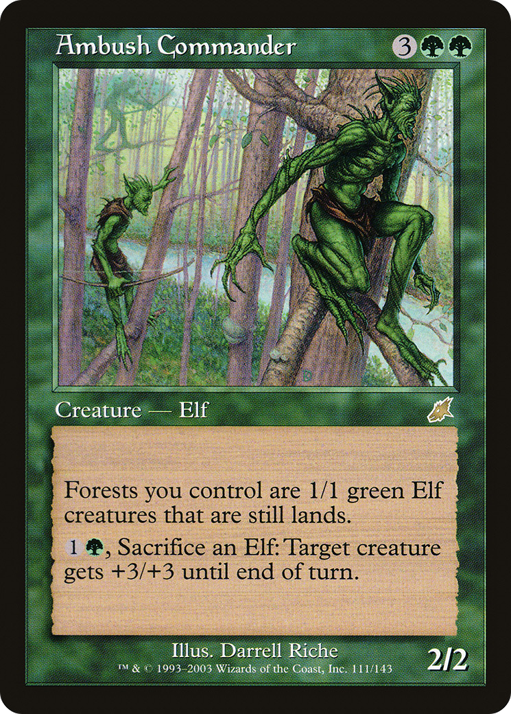 Ambush Commander [Scourge] Foil