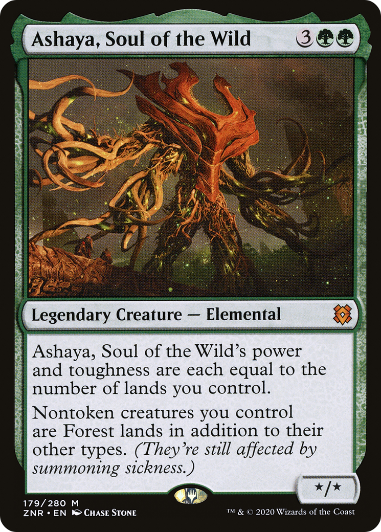 Ashaya, Soul of the Wild [Zendikar Rising] Foil