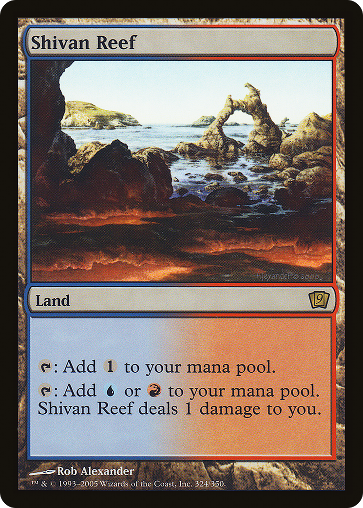 Shivan Reef [Ninth Edition] Foil