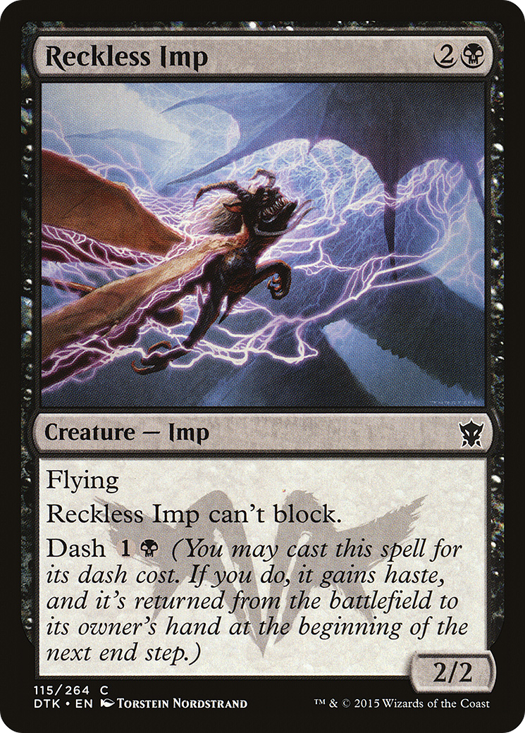 Reckless Imp [Dragons of Tarkir] Foil