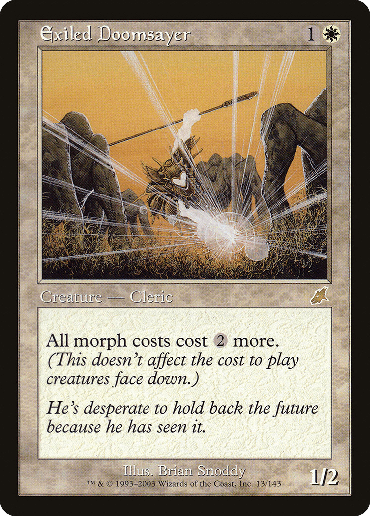 Exiled Doomsayer [Scourge] Foil