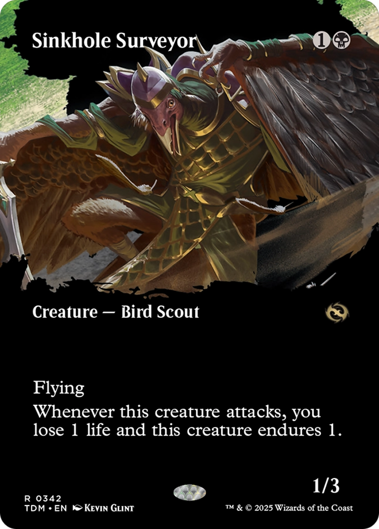 Sinkhole Surveyor (Borderless) (342) [Tarkir: Dragonstorm]
