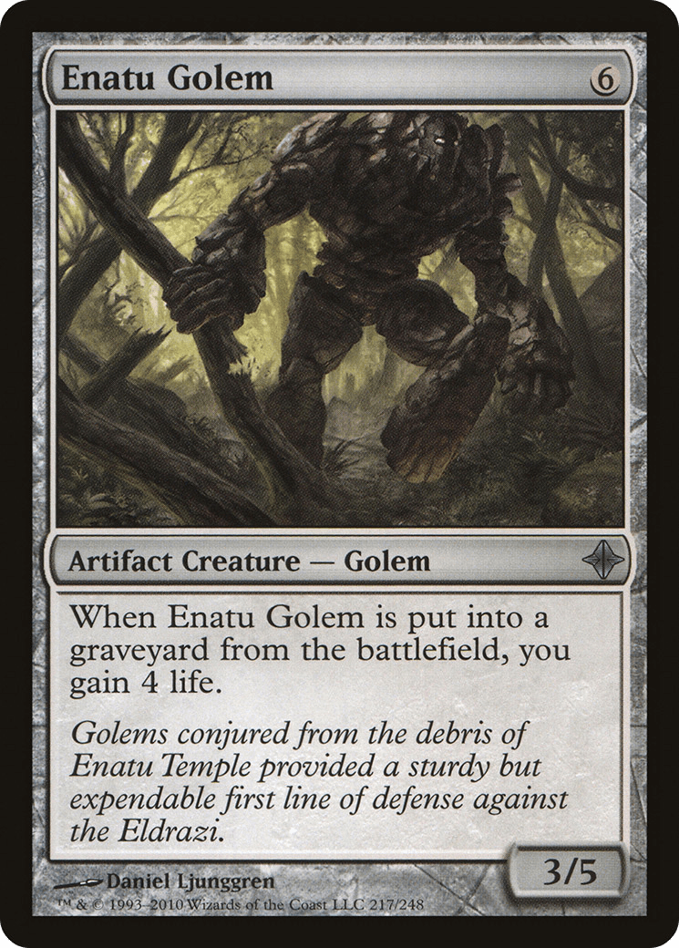 Enatu Golem [Rise of the Eldrazi] Foil