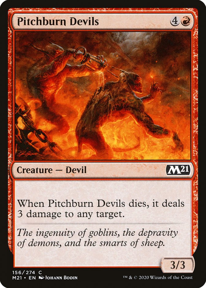 Pitchburn Devils 156 (Core Set 2021) 
