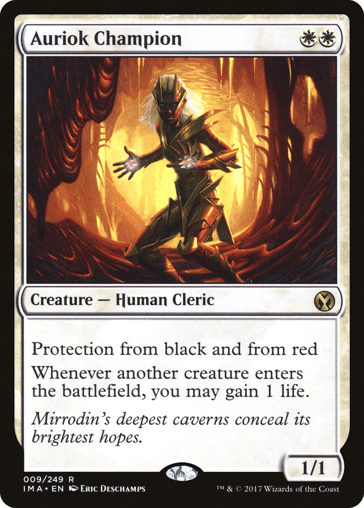 Auriok Champion [Iconic Masters] Foil