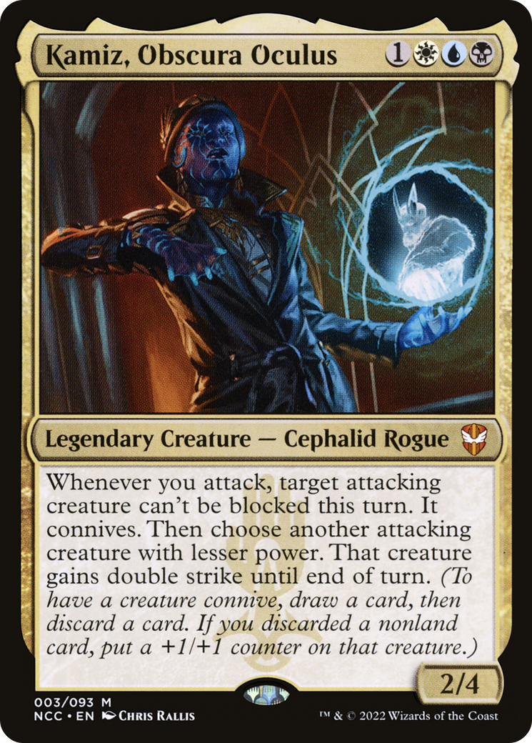 Kamiz, Obscura Oculus [Streets of New Capenna Commander] Foil