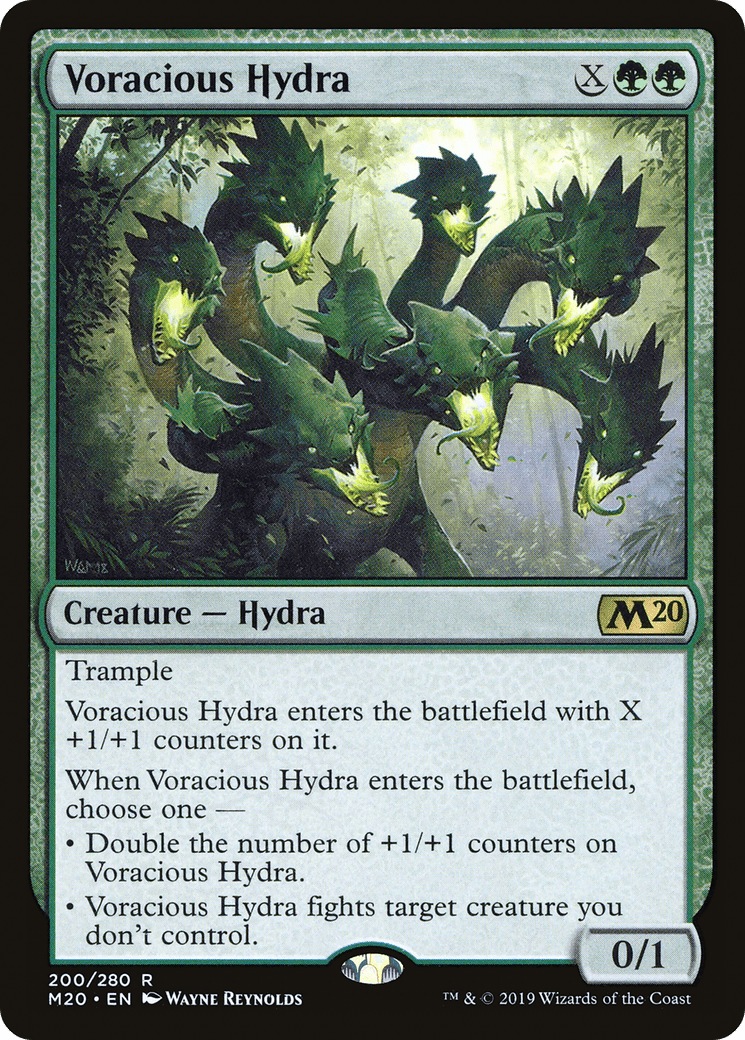 Voracious Hydra [Core Set 2020] Foil