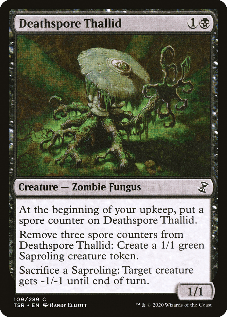 Deathspore Thallid [Time Spiral Remastered] Foil