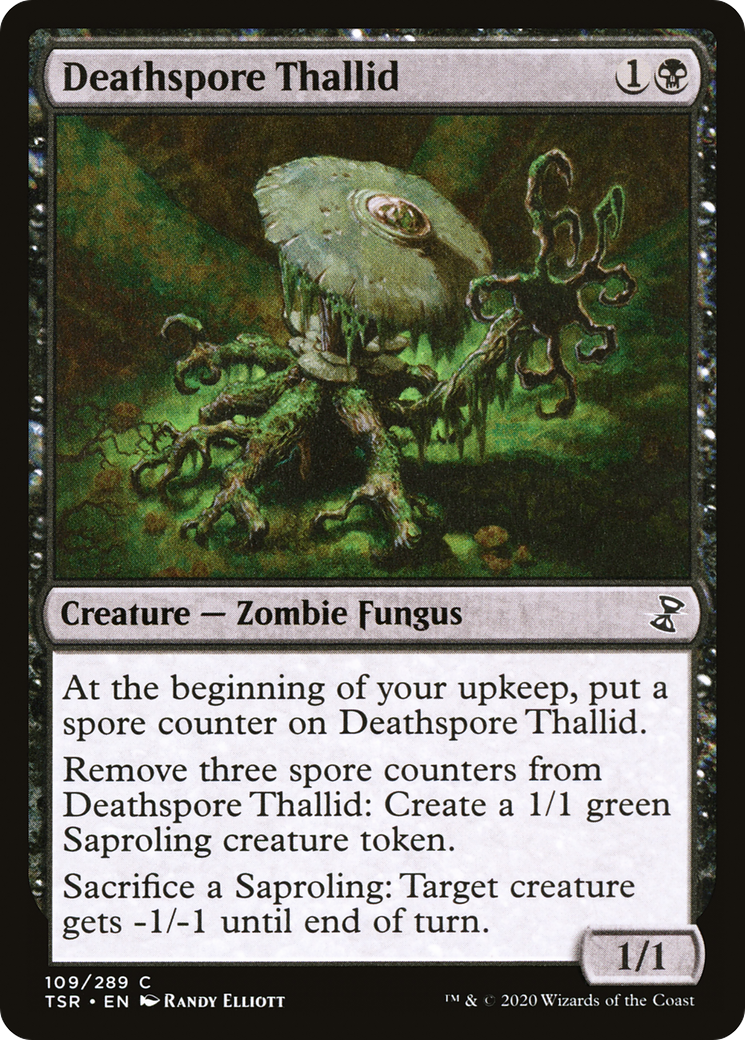 Deathspore Thallid [Time Spiral Remastered] Foil