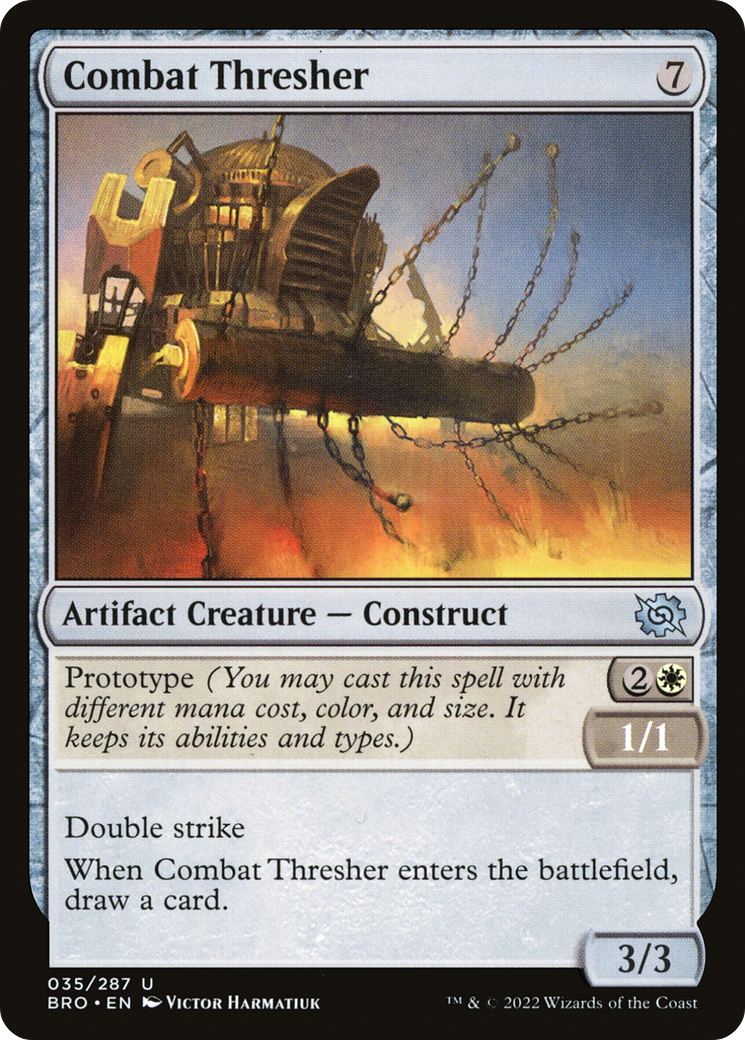 Combat Thresher [The Brothers' War] Foil