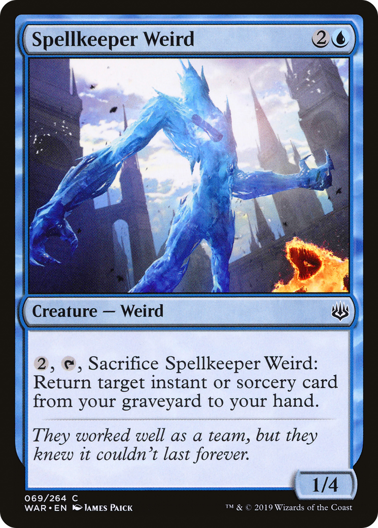 Spellkeeper Weird [War of the Spark] Foil