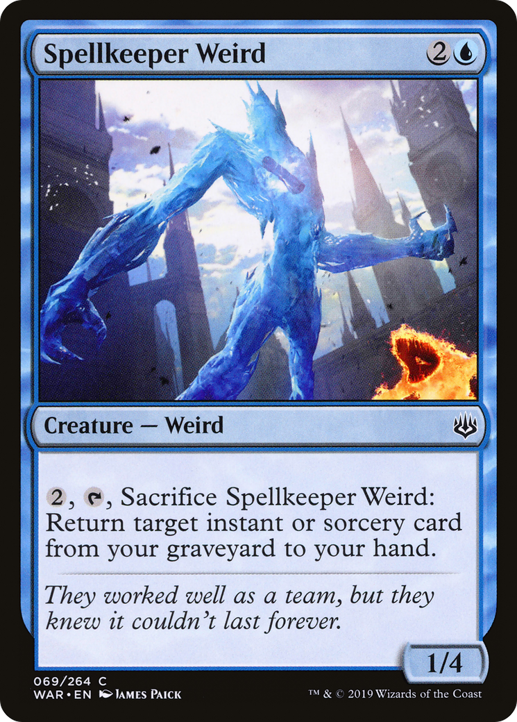 Spellkeeper Weird [War of the Spark] Foil