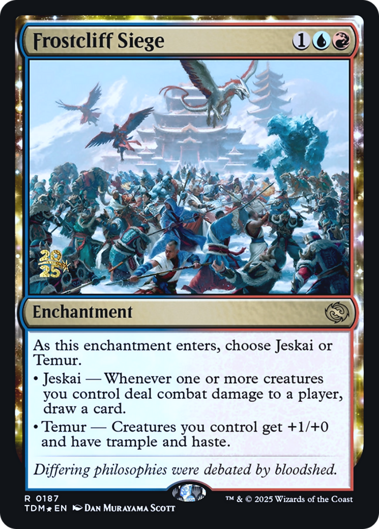Frostcliff Siege (187) [Prerelease Cards]  Foil