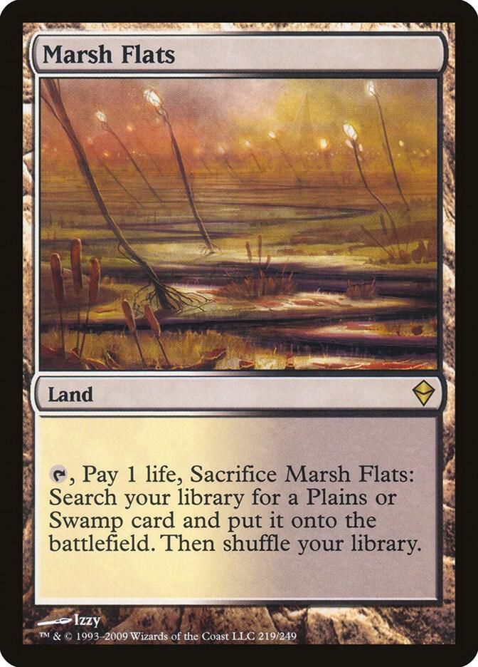 Marsh Flats 219/249 (Zendikar) 