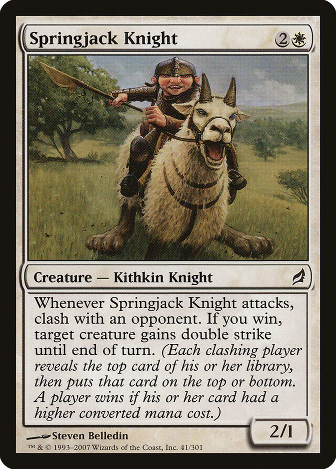 Springjack Knight 41/301 (Lorwyn) 