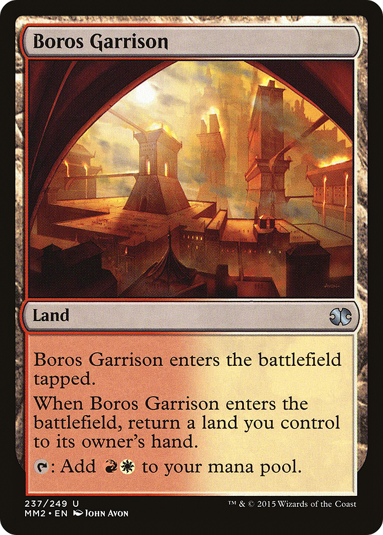 Boros Garrison [Modern Masters 2015] Foil
