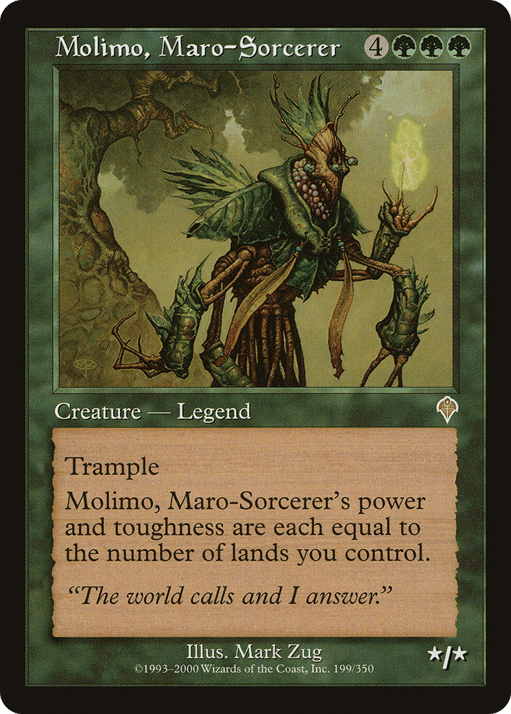 Molimo, Maro-Sorcerer [Invasion] Foil