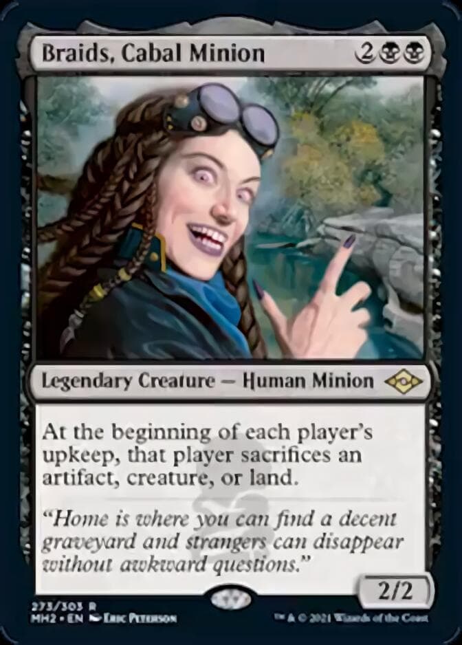 Braids, Cabal Minion [Modern Horizons 2] Foil