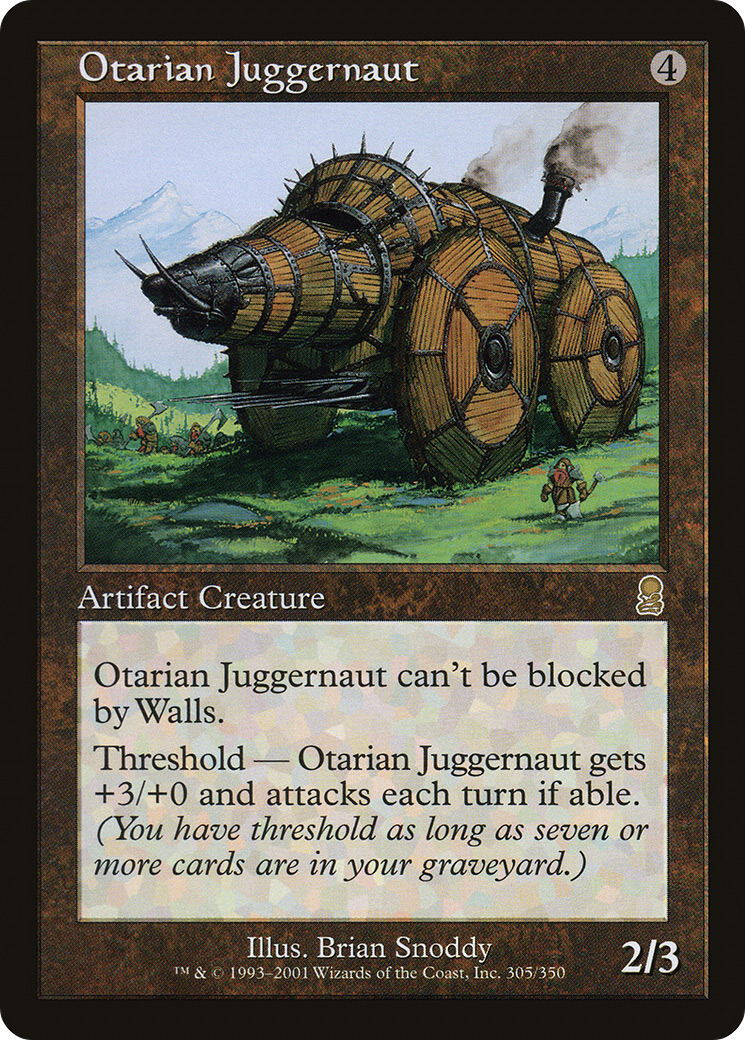 Otarian Juggernaut [Odyssey] Foil