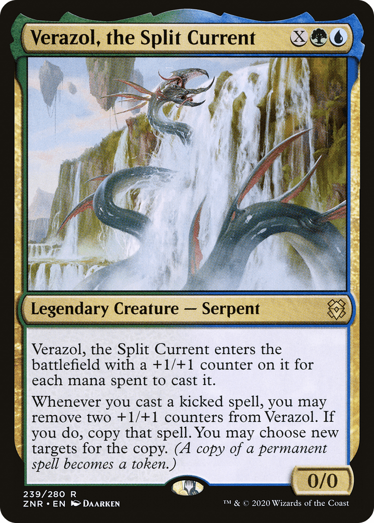 Verazol, the Split Current [Zendikar Rising] Foil