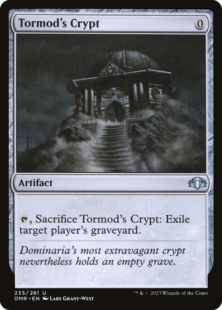 Tormod's Crypt [Dominaria Remastered] Foil