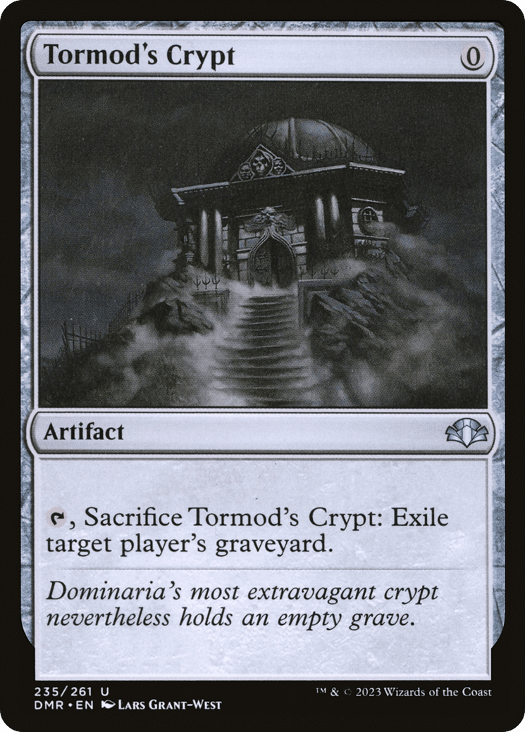 Tormod's Crypt [Dominaria Remastered] Foil