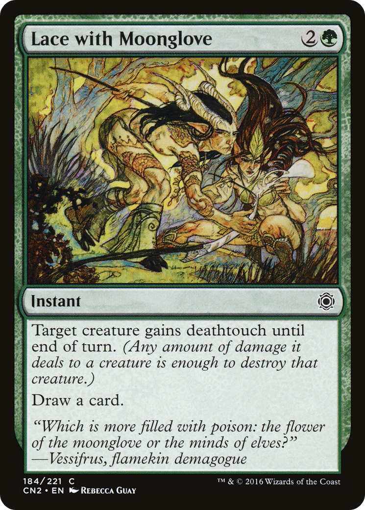 Lace with Moonglove [Conspiracy: Take the Crown] Foil