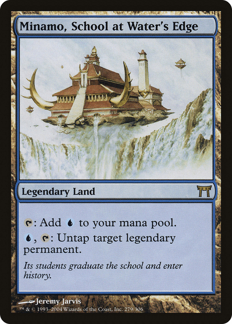 Minamo, School at Water's Edge [Champions of Kamigawa] Foil