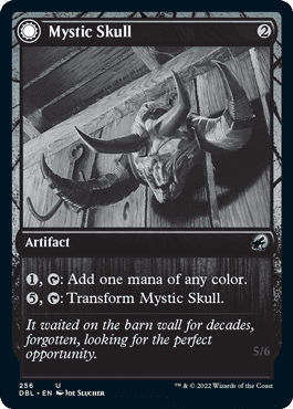 Mystic Skull // Mystic Monstrosity [Innistrad: Double Feature] Foil