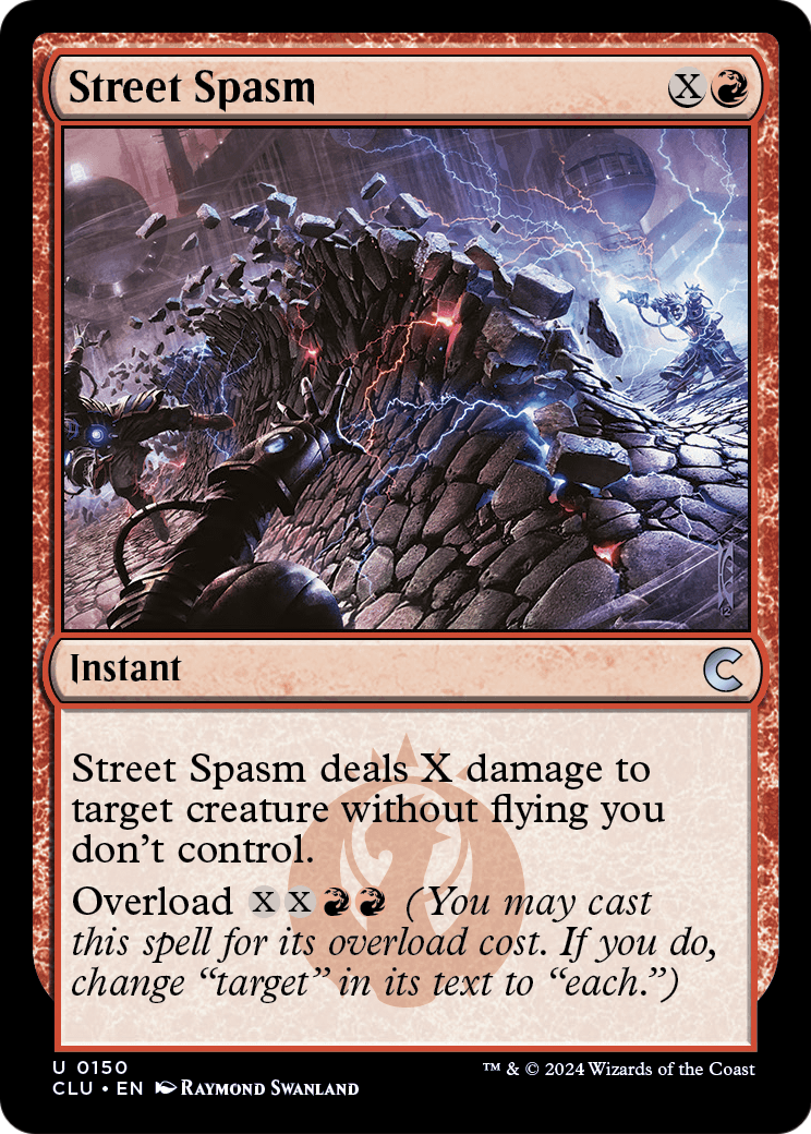 Street Spasm [Ravnica: Clue Edition]