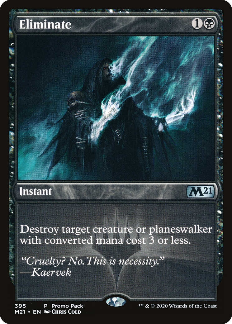 Eliminate (Promo Pack) [Core Set 2021 Promos] Foil