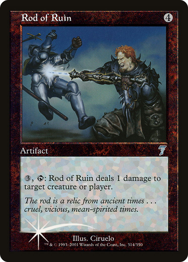 Rod of Ruin [Seventh Edition] Foil