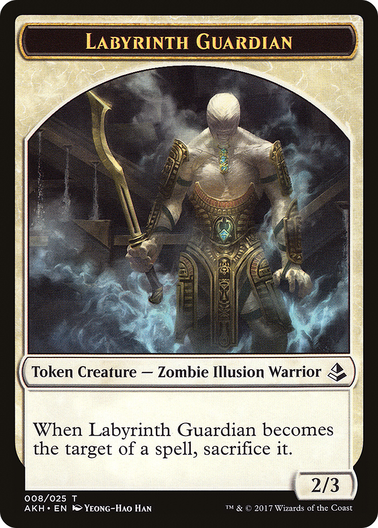 Labyrinth Guardian (008) [Amonkhet Tokens]  Foil