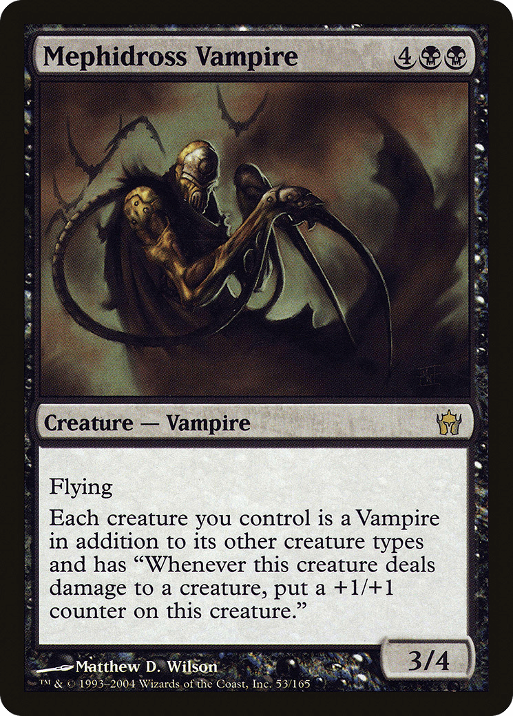 Mephidross Vampire [Fifth Dawn] Foil