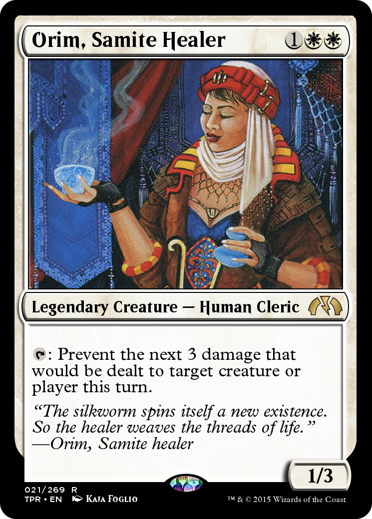Orim, Samite Healer (TPR-021) - Tempest Remastered