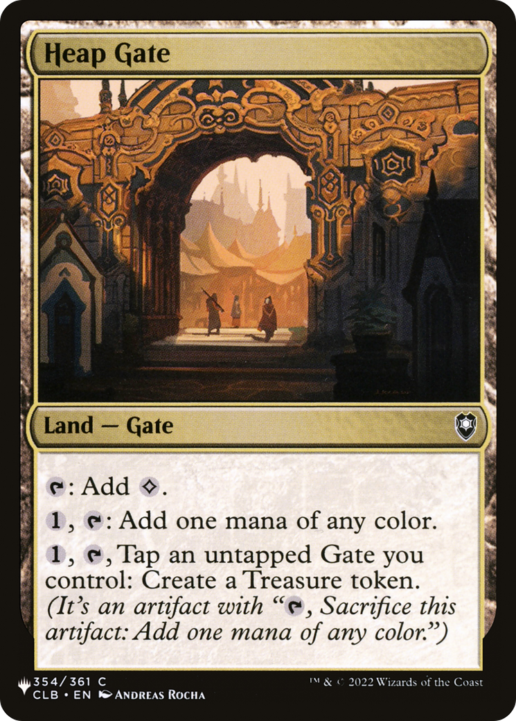 Heap Gate |  (CLB-354) [The List]