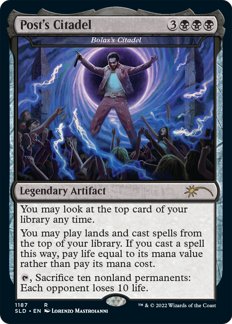 Post's Citadel - Bolas's Citadel [Secret Lair Drop Series] Foil