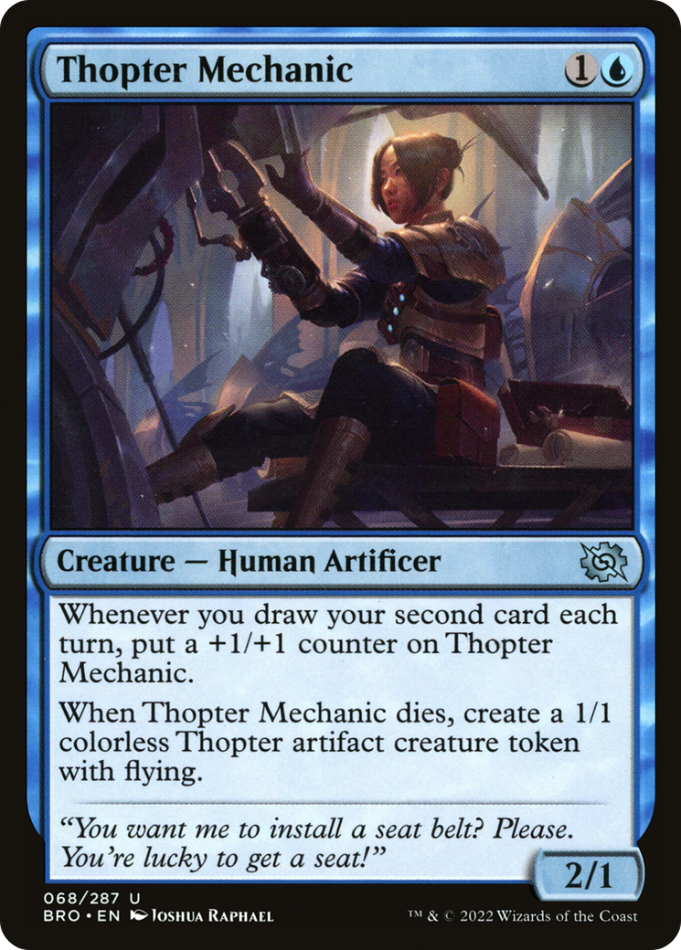Thopter Mechanic [The Brothers' War] Foil