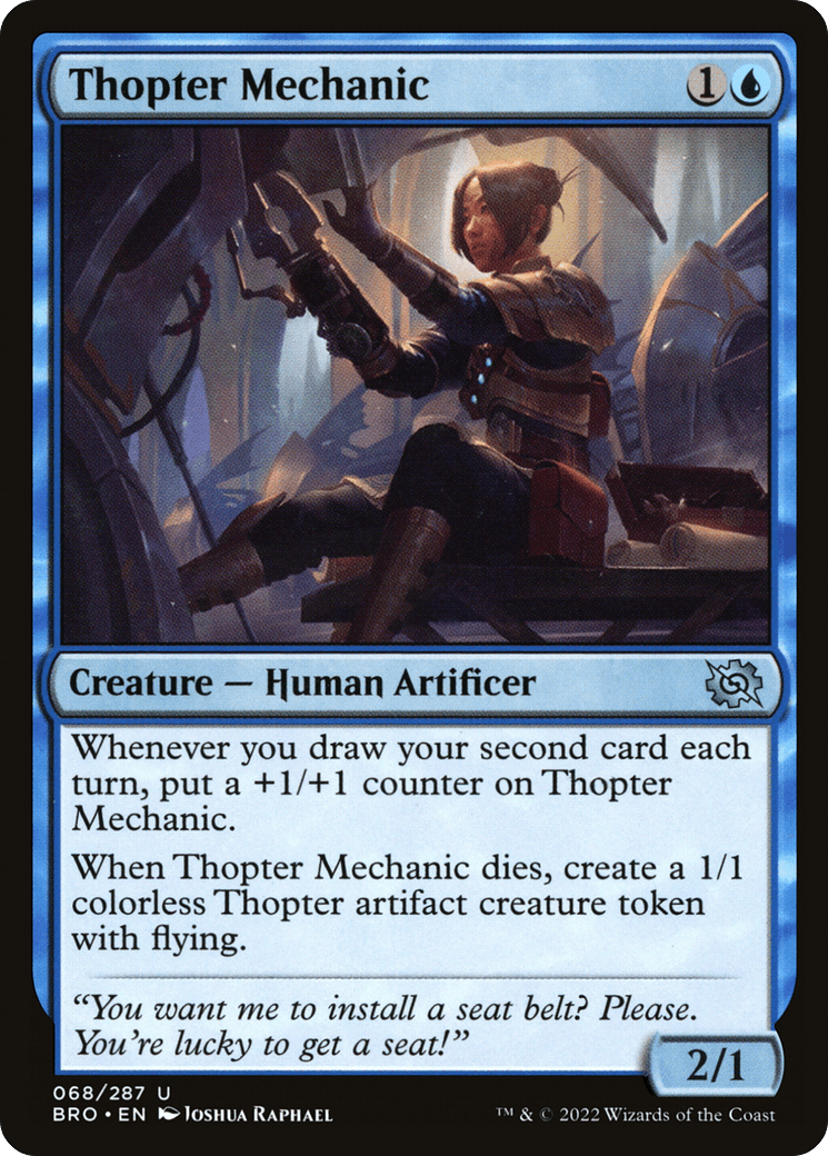 Thopter Mechanic [The Brothers' War] Foil