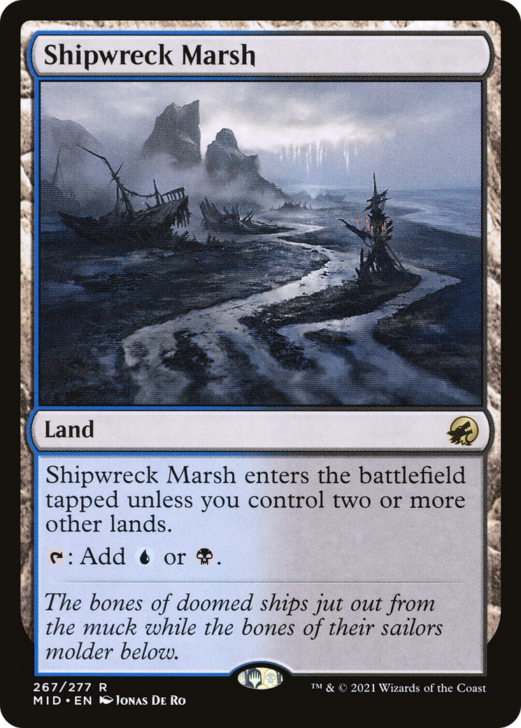 Shipwreck Marsh [Innistrad: Midnight Hunt] Foil