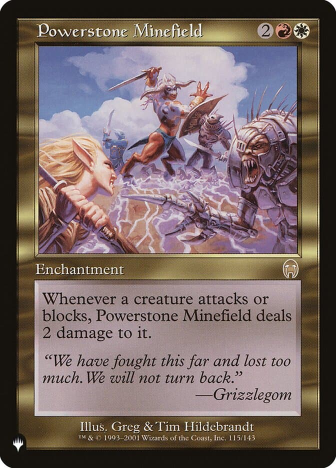Powerstone Minefield |  (APC-115) [The List]
