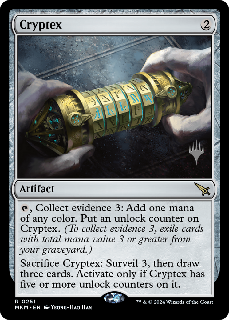 Cryptex (Promo Pack) [Murders at Karlov Manor Promos] Foil