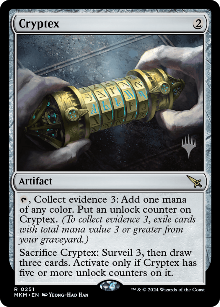 Cryptex (Promo Pack) [Murders at Karlov Manor Promos] Foil
