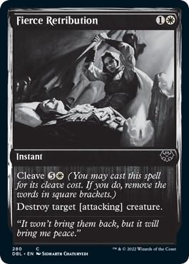 Fierce Retribution 280/534 (Innistrad: Double Feature)  - Foil
