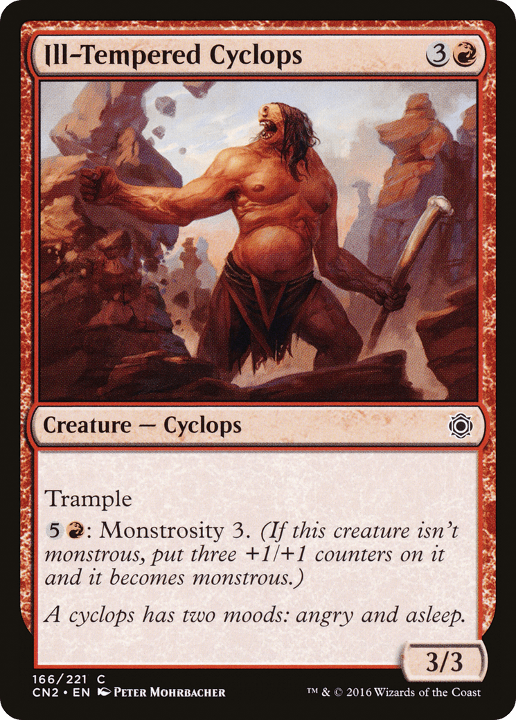 Ill-Tempered Cyclops [Conspiracy: Take the Crown] Foil