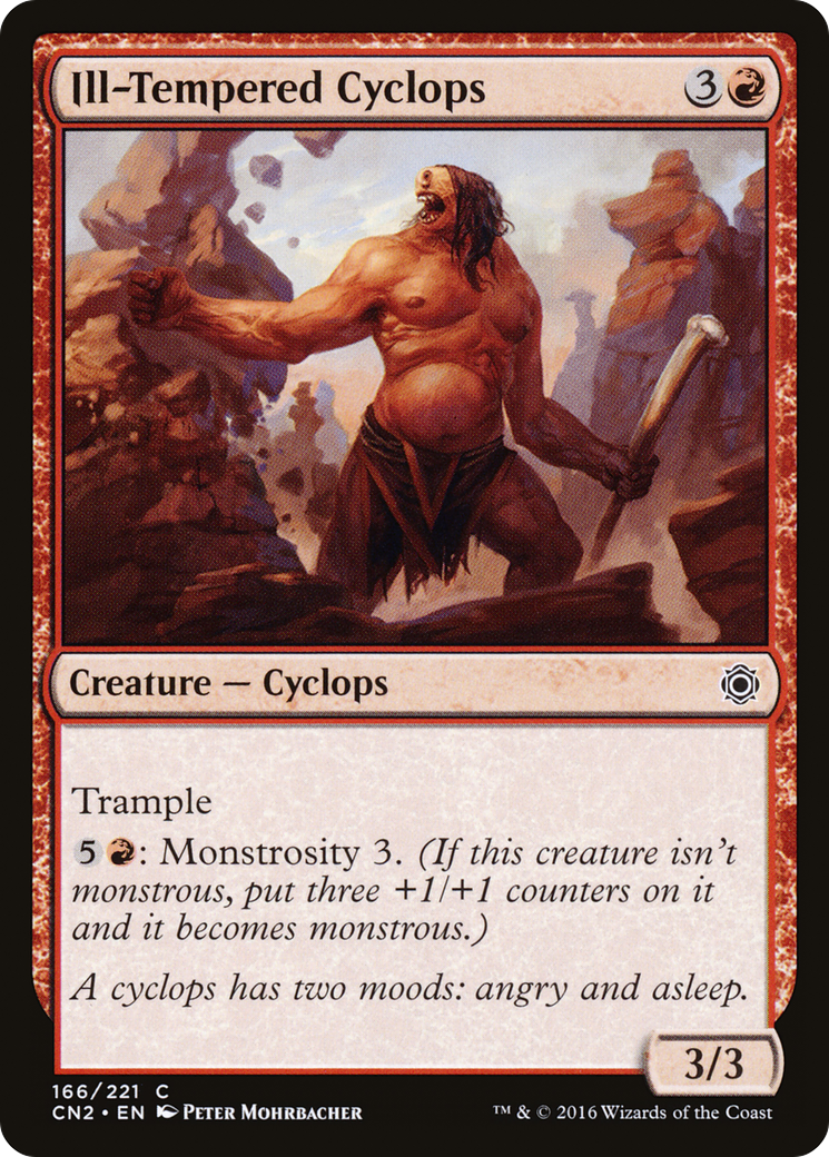 Ill-Tempered Cyclops [Conspiracy: Take the Crown] Foil