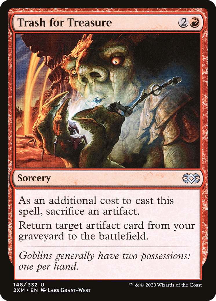 Trash for Treasure [Double Masters] Foil