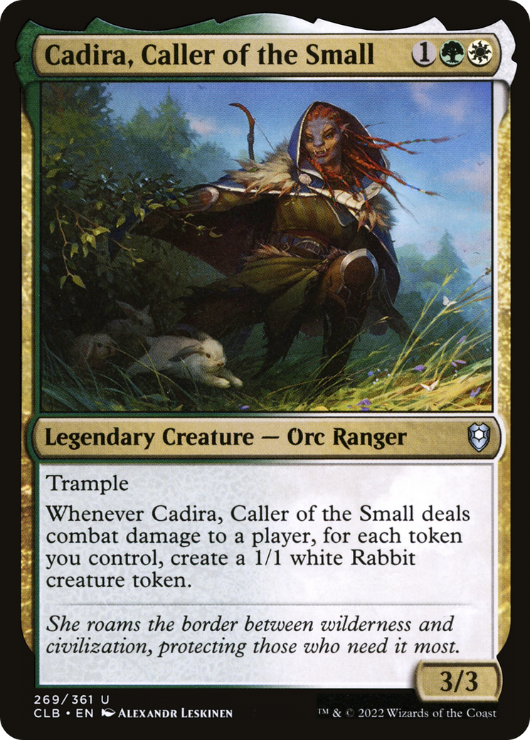 Cadira, Caller of the Small [Commander Legends: Battle for Baldur's Gate] Foil