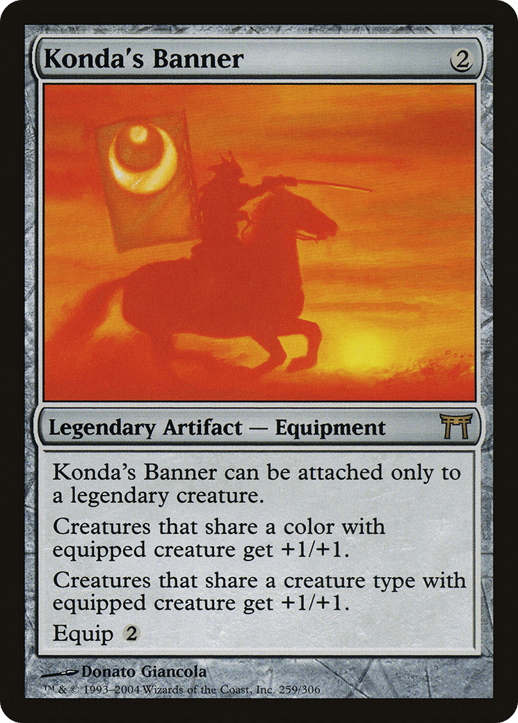 Konda's Banner [Champions of Kamigawa] Foil