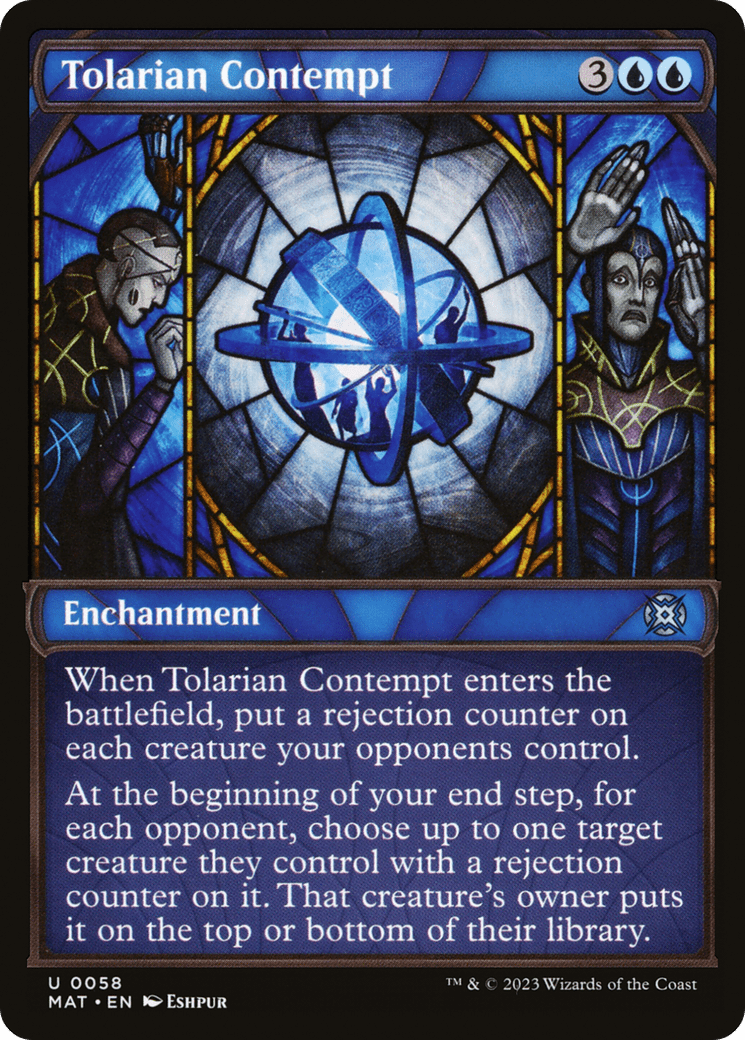 Tolarian Contempt (Showcase) [March of the Machine: The Aftermath] Foil